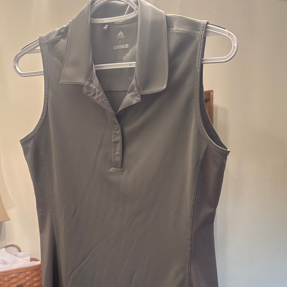 Adidas Women's Gray Tank Top - Picture 3 of 6